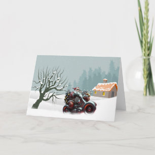 Weihnachtsmann karte