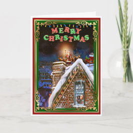 Weihnachtsmann Karte