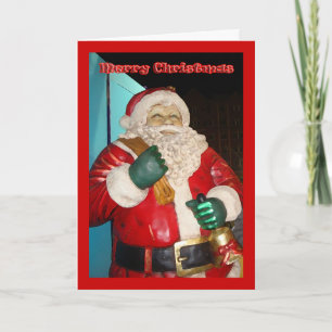 Weihnachtsmann-Karte Feiertagskarte