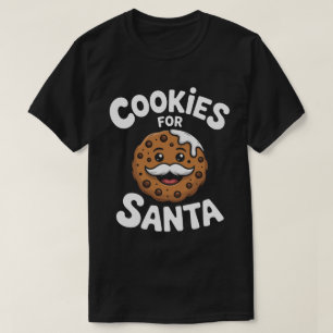 Weihnachtsmann-Kekse-Shirt T-Shirt