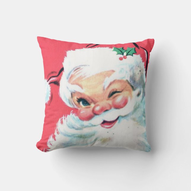 Weihnachtsmann-Kissen-Geschenk Kissen (Vorderseite)