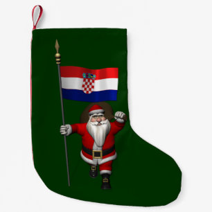 Weihnachtsmann Kroatien besuchen Kleiner Weihnachtsstrumpf