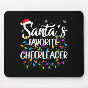 Weihnachtsmann Lieblings Cheerleader Weihnachten L Mousepad