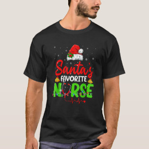 Weihnachtsmann-Lieblings-Krankenschwester Weihnach T-Shirt