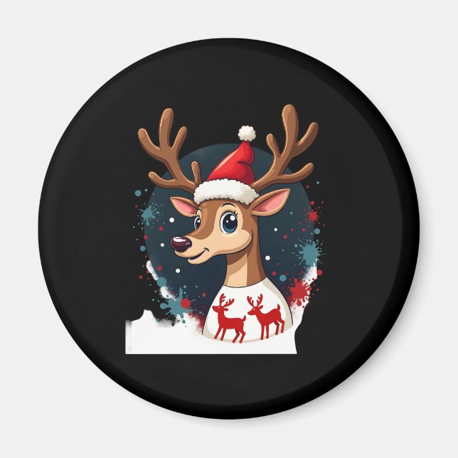 Weihnachtsmann Magnet (Vorne)