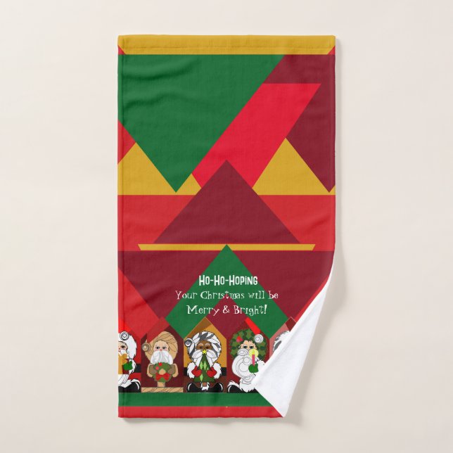 Weihnachtsmann Merry und heller Weihnachtsmann Car Handtuch (Handtuch)