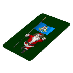 Weihnachtsmann mit Abschluss von Connecticut Magnet