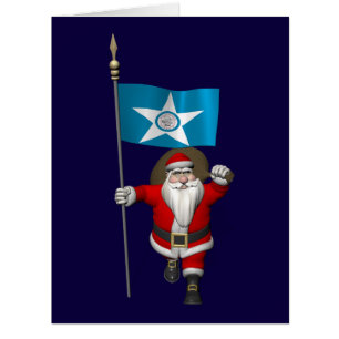 Weihnachtsmann mit Abschluss von Houston TX