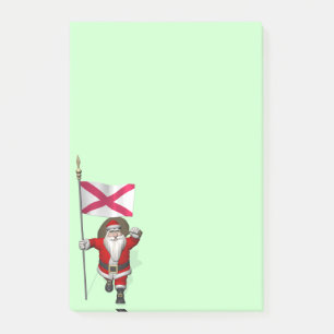 Weihnachtsmann mit Abtritt in Nordirland Post-it Klebezettel