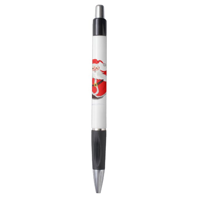 Weihnachtsmann mit Geschenken Kugelschreiber (Vorderseite Vertikal)