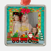 Weihnachtsmann mit Geschenken und Weihnachtsbaum