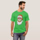 Weihnachtsmann mit Lächeln der frohen Weihnachten T-Shirt (Vorne ganz)