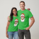 Weihnachtsmann mit Lächeln der frohen Weihnachten T-Shirt (Unisex)