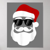 Weihnachtsmann mit Sonnenbrille Funny Christmas De