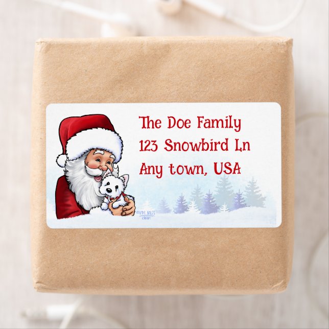 Weihnachtsmann mit Weihnachten (Insitu)