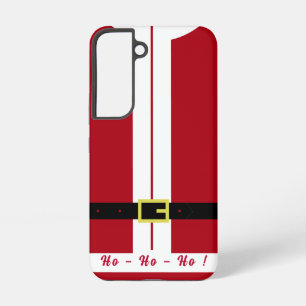 Weihnachtsmann mit Weihnachtsgeschenk Samsung Galaxy Hülle