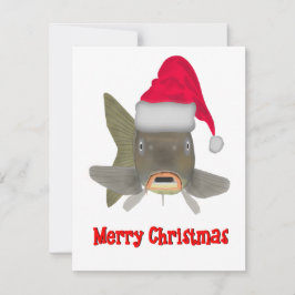 Weihnachtsmann Mitteilungskarte