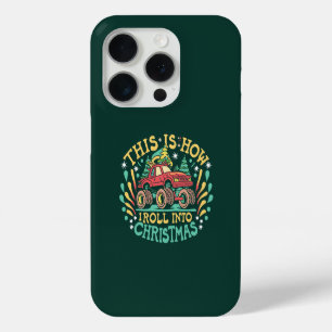 Weihnachtsmann Monster Truck Boys Weihnachten Case-Mate iPhone Hülle