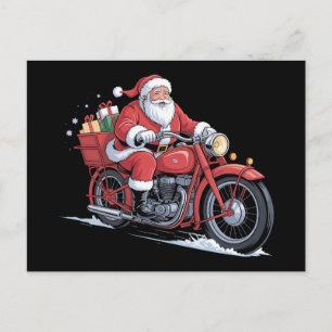 Weihnachtsmann Motorrad Biker Weihnachten Xmas