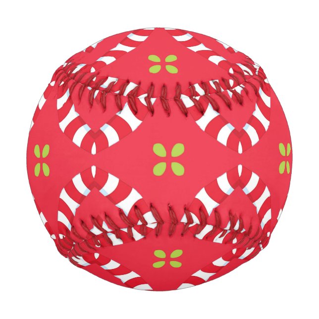 Weihnachtsmann Muster 04 - Baseball (Vorderseite)