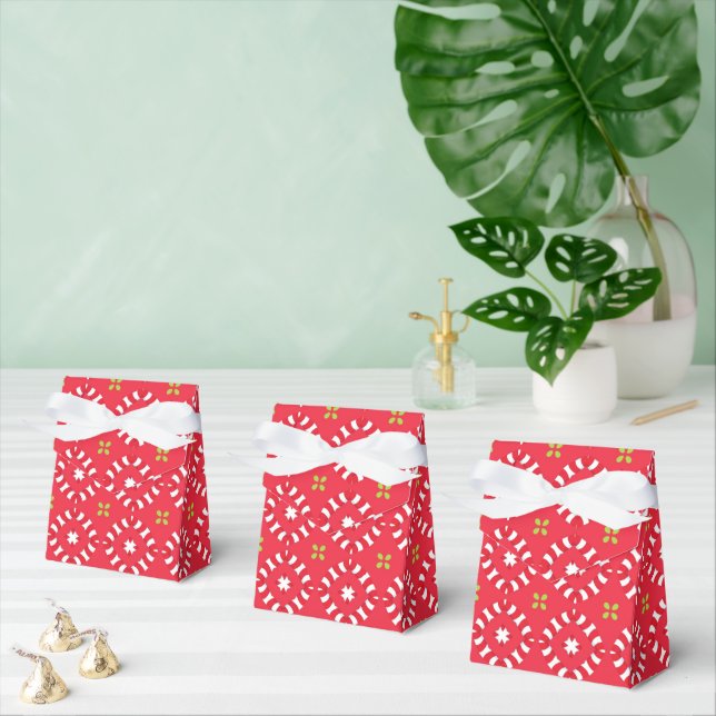 Weihnachtsmann Muster 04 - Geschenkschachtel (Zahlreiche)