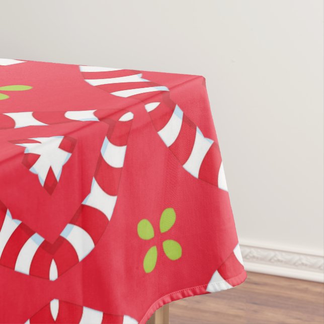 Weihnachtsmann Muster 04 - Tischdecke (Beispiel)