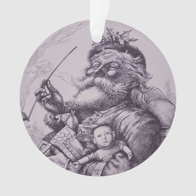 Weihnachtsmann Ornament (Vorderseite)