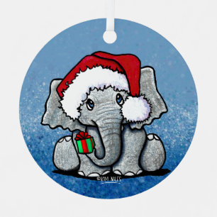 Weihnachtsmann Ornament Aus Metall
