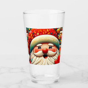Weihnachtsmann Papai Noel Baba Saint Nicholas Kris Glas