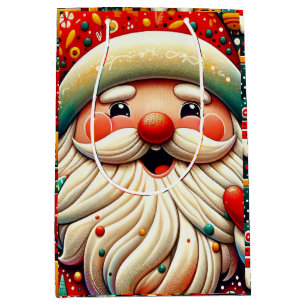 Weihnachtsmann Papai Noel Baba Saint Nicholas Kris Mittlere Geschenktüte