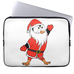 Weihnachtsmann Penguin Weihnachten bereit Laptopschutzhülle