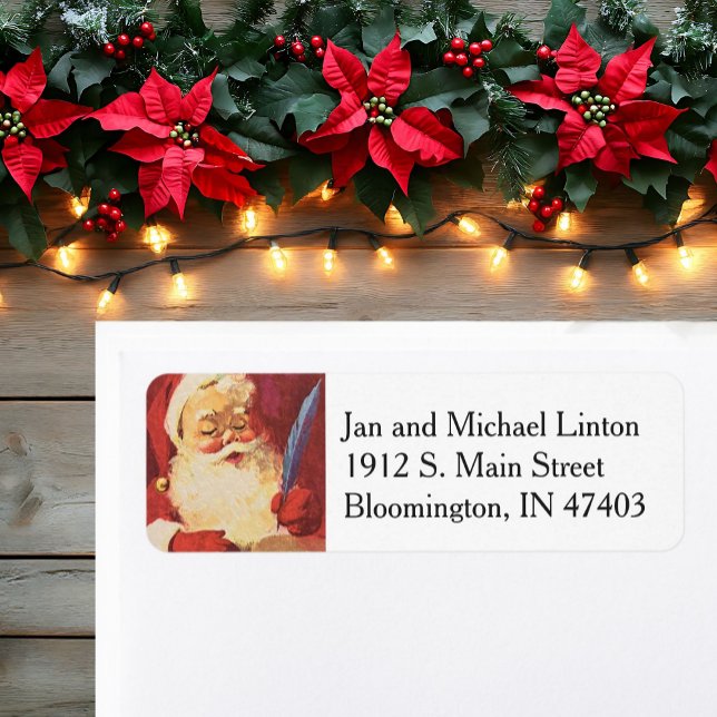Weihnachtsmann personalisieren Rücksendeadresse (Von Creator hochgeladen)