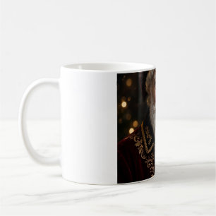 Weihnachtsmann-Porträt-Weihnachtskaffeetasse Kaffeetasse