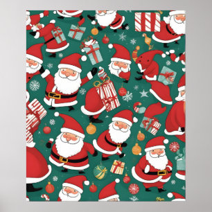 Weihnachtsmann Poster