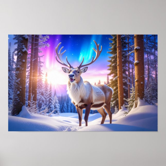 Weihnachtsmann Poster (Vorne)