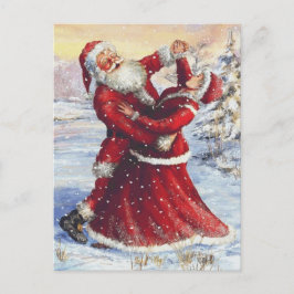 Weihnachtsmann Postkarte