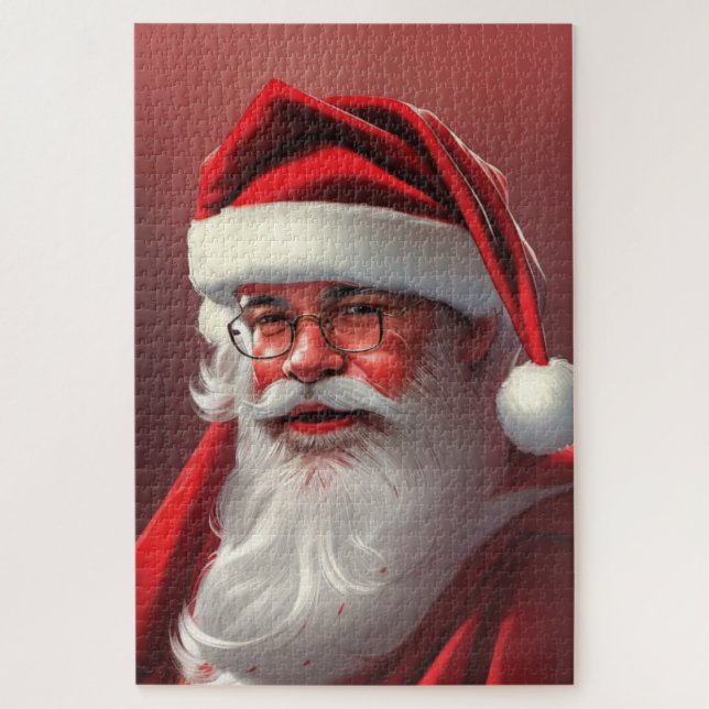 Weihnachtsmann Puzzle (Vertikal)