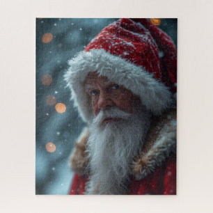 Weihnachtsmann-Puzzle - Weihnachtsferien-Puzzle