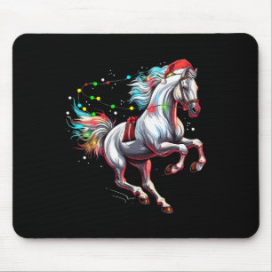 Weihnachtsmann Reiten Mousepad