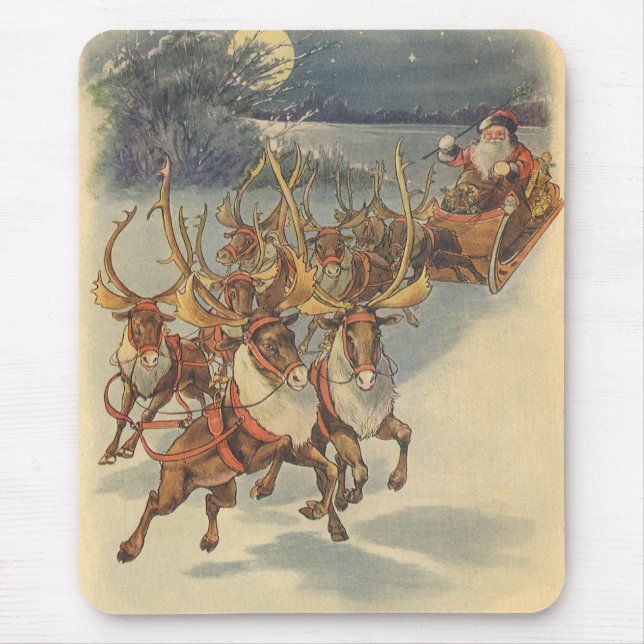Weihnachtsmann Ristorante da Valentino Mousepad (Vorne)