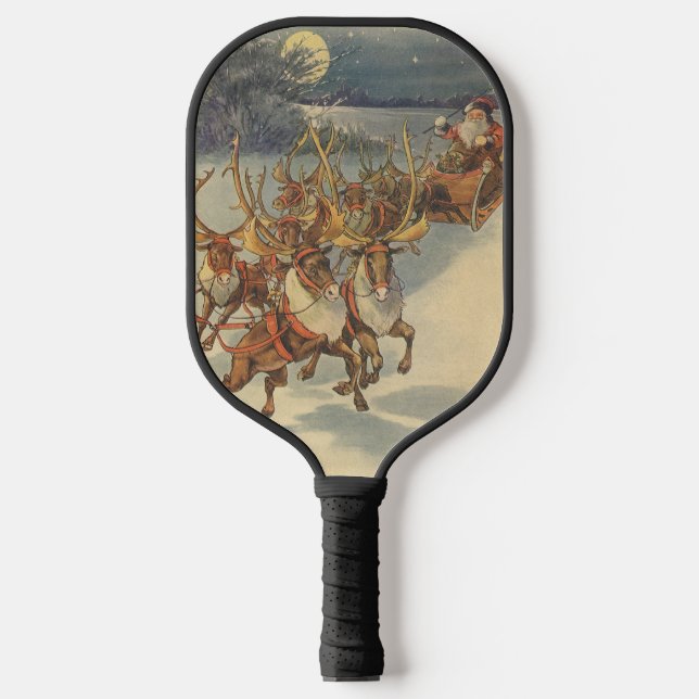 Weihnachtsmann Ristorante da Valentino Pickleball Schläger (Vorderseite)