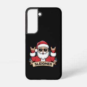 Weihnachtsmann Rockt Xmas Rocker  Samsung Galaxy Hülle