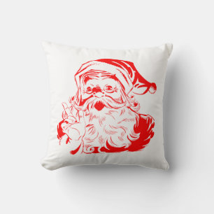 Weihnachtsmann Rot und Weiß Weihnachten Kissen
