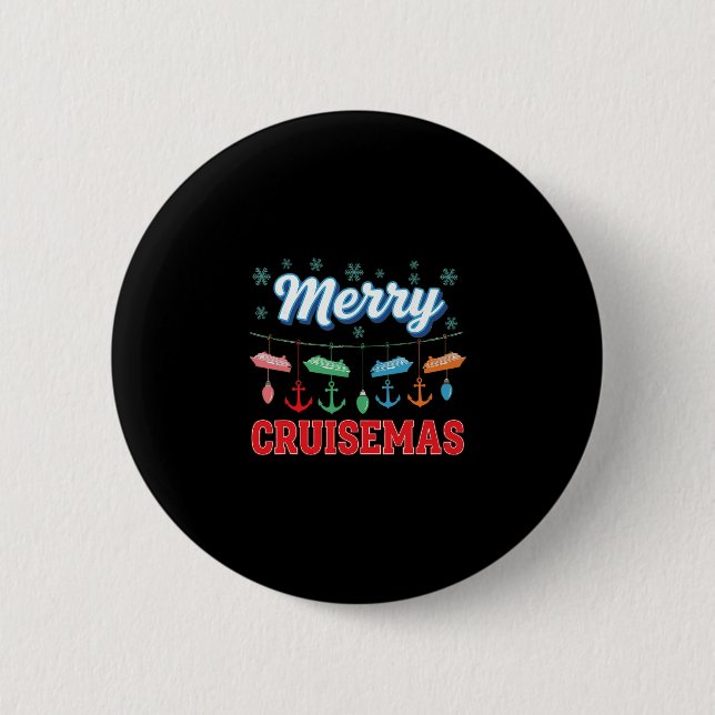 Weihnachtsmann sagt 67 Sechs Sieben Meme Lustig Fr Button (Vorderseite)