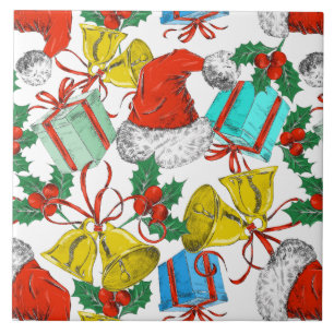 Weihnachtsmann-Sammlung Fliese