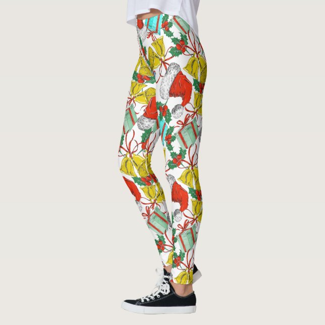Weihnachtsmann-Sammlung Leggings (Links)