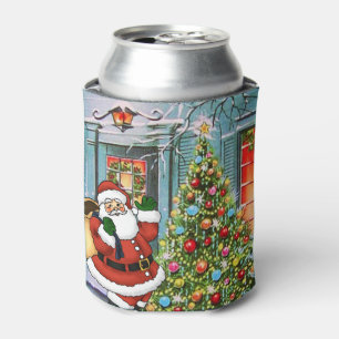 Weihnachtsmann Santa Claus Benutzerdefinierter Nam Dosenkühler