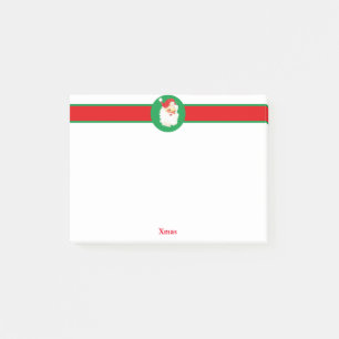 Weihnachtsmann Santa Claus Post-it Klebezettel