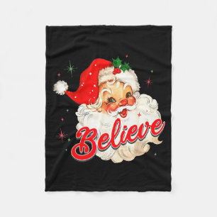 Weihnachtsmann Santa Claus Weihnachten Frauen Jung Fleecedecke