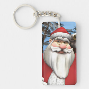 Weihnachtsmann Schlüsselanhänger